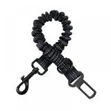 Pet Supplies Car Seat Belt Dog Seat Belt Dog Leash Vehicle Belt Adjustable Cushioning Elastic Reflective Safety Rope For Dog Cat