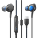 UrbanX USB C Headphones USB Type C Earphone with Stereo in-Ear Earbuds Hi-Fi Digital DAC Bass Noise Isolation Fit Headsets w/ Mic & Remote Control for Sony Xperia XZ2 Premium