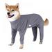 Zupora Four Feet Dog Lightweight Pajamas Pure Dog Jumpsuits 4 Legs Dog Onesies T-Shirt Pjs Puppy Pet Costume For Large Medium Dogs