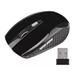 Matte Black Color 2.4GHz Wireless Optical Mouse Mice and USB Receiver For PC Laptop Computer