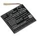 Replacement Battery For Casio 3.7V 1000mAh / 3.70Wh 1000mAh / 3.70Wh