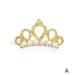 4 PCS Dog Crown Pearl Hair Clips Small Dogs Tiara Barrette Grooming Puppy Costume Cute Hair Accessories B5O7