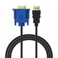 3 Meters HD Cable To VGA Adapter Digital 1080P HD With Audio Converter Adapter VGA Connector Cable