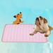 Pet Cooling Mat for Dogs Cats Puppy Washable Dog Cooling Pad Blanket Ice Silk Sleeping Pad Blanket Indoors&Outdoors Summer Dog Cooling Mats for Kennel Sofa Bed Cars