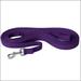 86WL Purple Weaver Tack Horse Flat Cotton Lunge Line With Nickel Plated 225 Snap