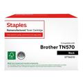 Staples Remanufactured Laser Toner Cartridge Brother TN570 Black High Yield 791353