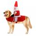 Magazine Dog Cosplay Clothing Novelty Christmas Dog Costumes Pet Clothes Dressing Up Riding Change Outfits