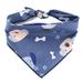 Xinhuaya Mullti Pet Dog Birthday Gift Printed Bandanas Pet Scarfs Cute Triangle Bibs Puppy Cats