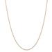 1.15 mm x 18 in. 14K Rose Gold Carded Cable Rope Chain