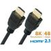 Omni Gear HD-15-21 15 ft. 8K HDMI Cable Ultra HD High Speed 48Gbps HDMI 2.1 Cable 8K 60Hz 4K 120Hz Male to Male