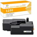 Toner H-Party Compatible 1250 Toner Cartridge for Dell 1250 331-0778 331-0777 331-0779 331-0780 Used with 1250C 1350CNW 1355CN 1355CNW C1760NW C1765NF (3*Black 3*Cyan 3*Magenta 3*Yellow 12-Pack)