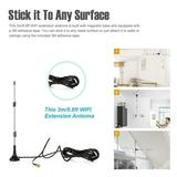 2.4GHz Magnetic Base WIFI SMA Male Extension Cable for Wireless Vedio Security Camera Surveillance Recorder