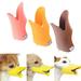 Limei Anti Bite Duck Mouth Shape Dog Mouth Covers Anti-Called Muzzle Masks Pet Mouth Set Bite-Proof Silicone Material (Pink S)