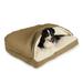 Snoozer Cozy Cave Rectangle Pet Bed Medium Camel Hooded Nesting Dog Bed