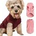 Zip Up Fleece Dog Sweater - Warm Pullover Fleece Step-in Dog Jacket Winter Small Dog Sweater - Perfect On The Go Dog Sweaters for Small Dogs to Medium Dogs for Indoor and Outdoor Use