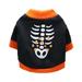 Dog Halloween Shirt Pet Clothes Cute Dog Halloween Cotton Printed T-shirt Costumes Dog Apparel Halloween Costumes for Dogs