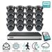 ZOSI 16CH CCTV Security Camera System 1080P DVR with 2TB Hard Drive Wired Outdoor Home Surveillance Cameras with 80ft Night Vision Remote Access