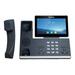 Yealink T58W Pro IP Phone Corded/Cordless Corded/Cordless Bluetooth Wi-Fi DECT Wall Mountable Tabletop Classic Gray