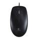 M100 Corded Optical Mouse Usb 2.0 Left/right Hand Use Black | Bundle of 2 Each