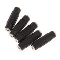 5pieces 3.5mm Stereo Audio Cable Adapter Female to Female Jack Coupler Adapter