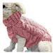 Dog sweater vest warm coat pet soft knitting wool winter sweater knitted crochet coat clothes for small medium large dogs