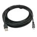 16FT 2.0 USB Cable Type A to Male to Male 5 PIN for Camera Black