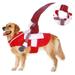 FANCY Dog Costume Christmas Horse Riding Transformation Costume Pet Cospaly Supplies Christmas Dog Clothes for Halloween and Christmas Parties
