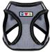 Pawtitas Adjustable Mesh Reflective Dog Harness M Grey