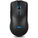 Wireless Mouse Computer Optical Ergonomic Gaming Mouse with Backlight 6 Buttons 3200 DPI 3 Level Adjustable USB Port Office Mouse (Black)