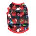 Christmas Dog Vest Clothes Pet Cat Dog Fall Winter Warm Coat Small Medium Dogs Christmas Printed Costume Outfit Dog Cat Christmas Gifts