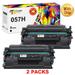 Toner Bank 2-Pack Compatible Toner for Canon Cartridge 057H with chip imageCLASS MF445 MF448dw 449dw LBP226dw 227dw LBP223dw 226dw MF443dw MF446x High Yield Printer Ink Black