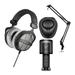 Beyerdynamic DT-990 Pro Acoustically Open Headphones with Microphone Bundle