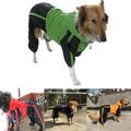 SPRING PARK Pet Apparel Dog Clothing Clothes Rain Snow Coats Waterproof Raincoats 4 Four Legs Raincoat for Small Medium Large Big Size Dogs Adorable Hoodie Costumes for Outdoor