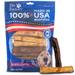 Pet Factory 100% Made in USA Beefhide 5 Chip Rolls Dog Chew Treats - Beef & Chicken Flavor 20 Count/1 Pack Beef & Chicken 20 Count (Pack of 1)