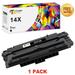 Toner Bank 1-Pack Compatible Toner Cartridge Replacement for HP CF214X LaserJet Enterprise MFP-M725dn M725f M725z+ M712n M712dn M712xh Black