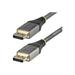 StarTech 6ft (2m) VESA Certified DisplayPort 1.4 Cable - 8K 60Hz HDR10 - Ultra HD 4K 120Hz Video - DP 1.4 Cable / Cord - For Monitors/Displays - DisplayPort to DisplayPort Cable - M/M - DP14VMM2M