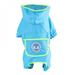 Outdoor Pet Rain Coat Pet Hooded Waterproof Jackets for Dogs Cats Pet Chihuahua Pug Four Legged Raincoats Clothing Dog Outfits