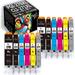 12-Pack ColorPrint Compatible PGI270XL CLI271XL Ink Cartridge Replacement for Canon PGI-270XL CLI-271XL PGI 270XL CLI