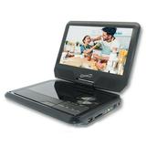 Supersonic SC-259 9-Inch Portable DVD Player with TV Tuner SB/SD Inputs & Swivel Display