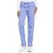 Cherokee Workwear Professionals Women s Scrubs Pant Mid Rise Straight Leg Drawstring WW160