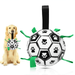 Dog Toys Soccer Ball with Interactive Pulling Tabs Dog Toys for Tug of War Puppy Birthday Gifts Dog Tug Toy Dog Water Toy Durable Dog Balls for Taiwan Dog And other Medium Hound Dogs