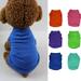 Meidiya Dog Shirts Blank Clothes Cotton Dog T-Shirts Apparel Fit Fot Small Extra Small Medium Large Dog and Cat Summer Dog Sleeveless Tank Soft and Breathable