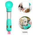 Dog Travel Water Bottle Portable Dog Water Bottle Pet Drinking Bottle Drink Cup Dish Bowl Dispenser for Walking Traveling Hiking Multifunctional Outdoor Water&Food Bowl for Dogs and Cats