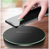Wireless Charger Qi-Certified 10W Max Fast Wireless Charging Pad Compatible with iPhone and Android