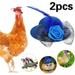 Chicken Hat 2 Pcs Chicken Helmet for Hens Mini Hat Chicken Accessories Funny Parrot Hats Small Pet Hats Small Pet Hat for Chicken Bird Duck Small Reptile Animal Costume