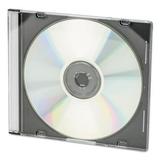 Innovera CD/DVD Slim Jewel Cases Clear/Black 100/Pack