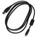 USB Cable for Nikon UC-E6 D5000 Pentax K-7 Panasonic Lumix DMC-TZ10 +Microfiber