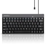 Perixx Periboard-422 Wired USB-C Mini Computer Keyboard Black Us English