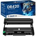 True Image 1-Pack Compatible Drum Unit Replacement for Brother DR-420 DR 420 Black