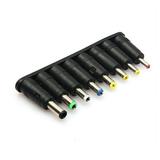 8pcs Universal PC Notebook Laptop AC DC Power Charger Adapter Tips Connector